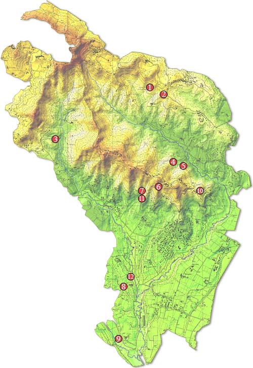 Mappa del Parco